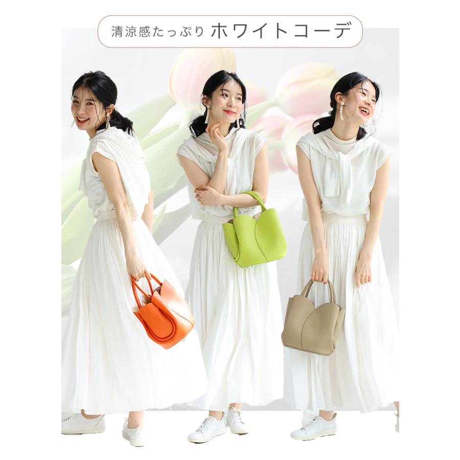 cawaii FRENCH PAVE レザー調チェーンハンドル3wayバッグ cawaii ハンドバッグ ポーチ・ストラップ付 花咲くチューリップバッグ