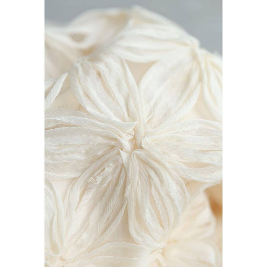 Sから3L対応 リボンの花咲くベールミディアムスカート : CAWAII - 通販