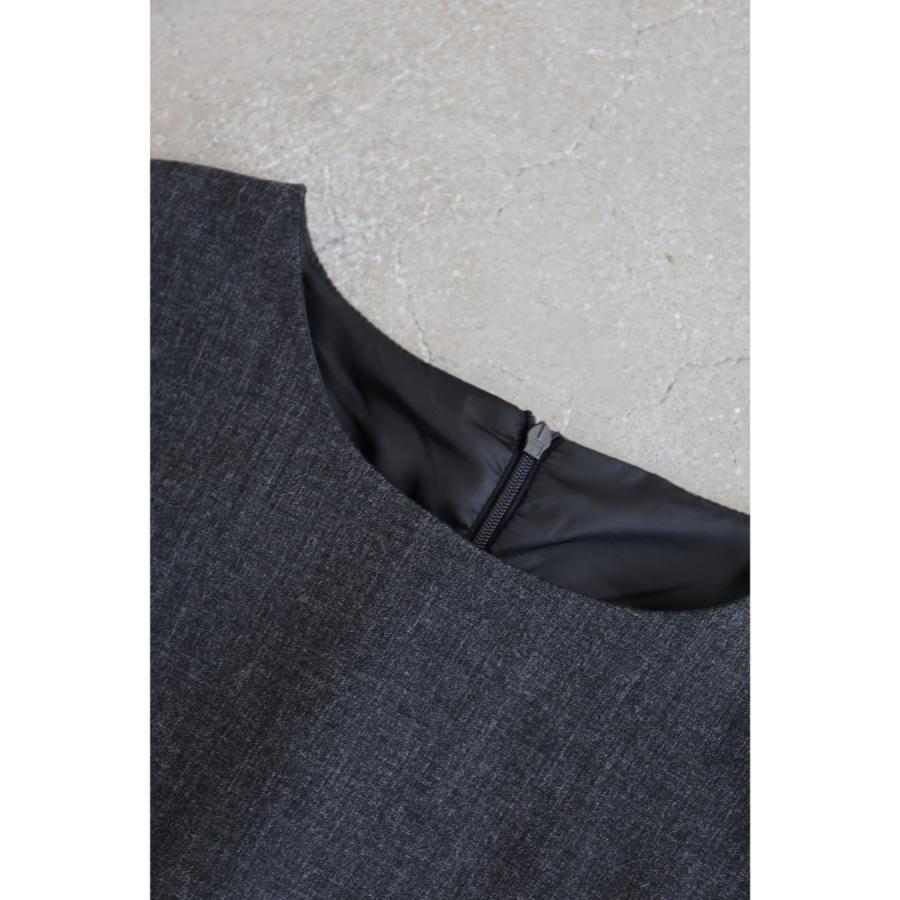 SからL対応 ひらひらとサークル装飾囲む裾のミニワンピース : CAWAII