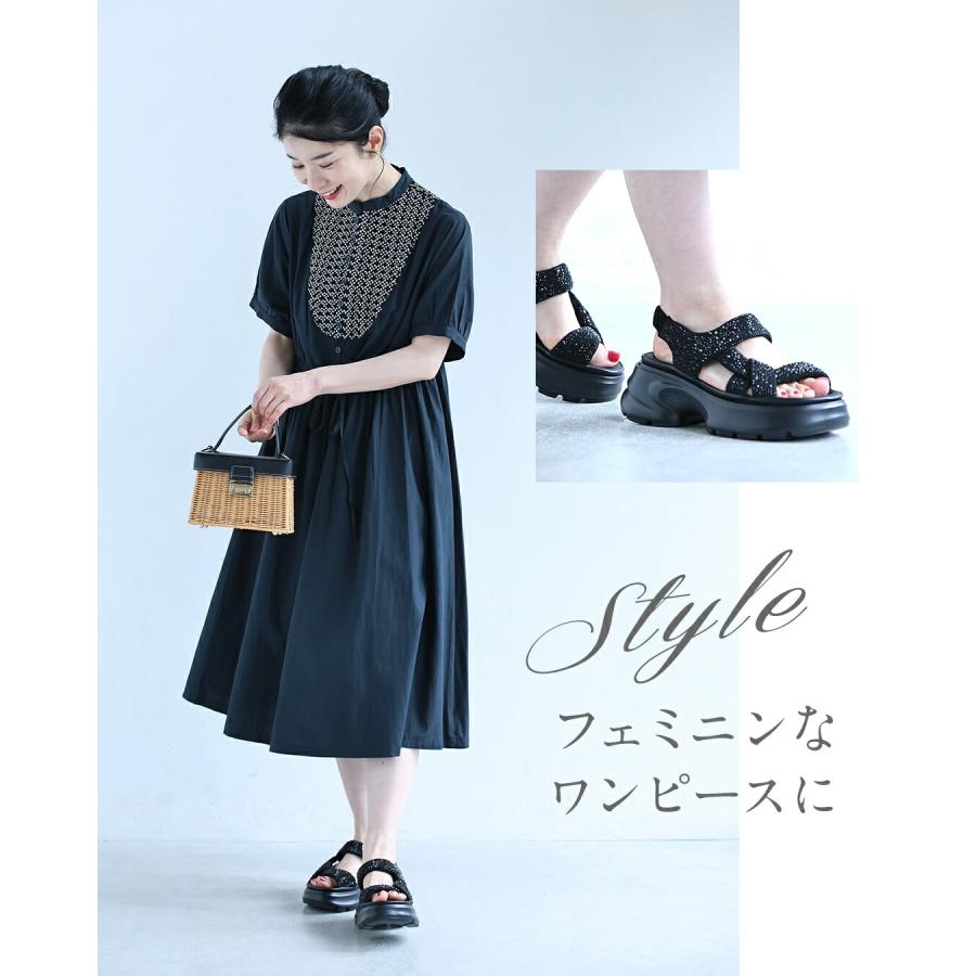 宝石」煌めくビジューの厚底サンダル : CAWAII - 通販 - Yahoo