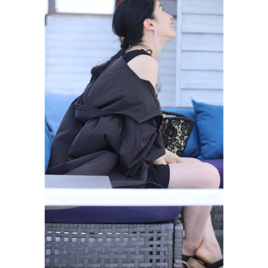 Sから3L対応 ゆったりラッシュガードパーカーとショートパンツ2点