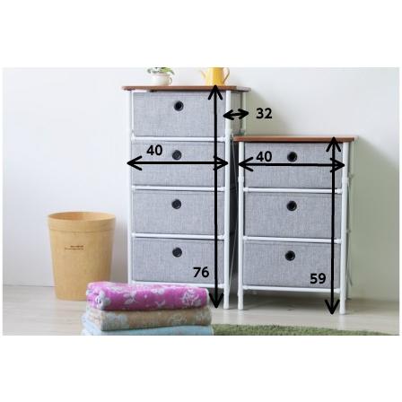 折りたたみ ４段 収納チェスト LFS-702 |  | 06