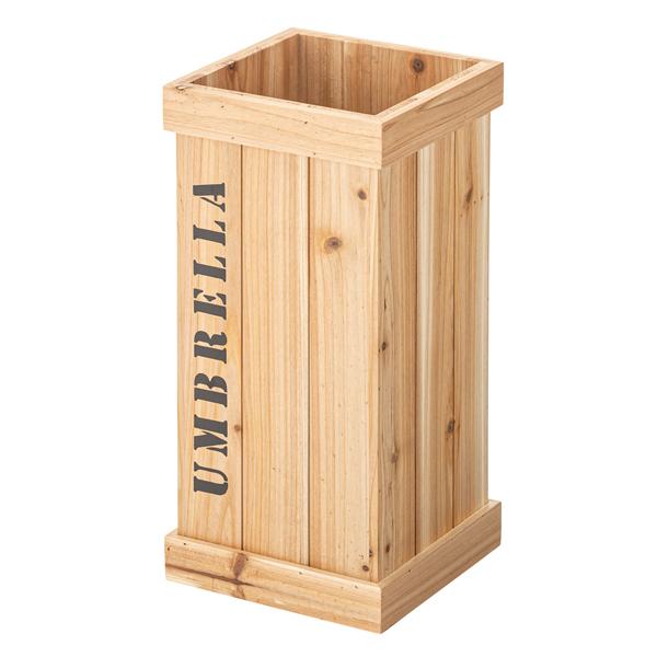 木製 傘立て アンティーク調 アンブレラ LFS-474 ブラウン ナチュラル