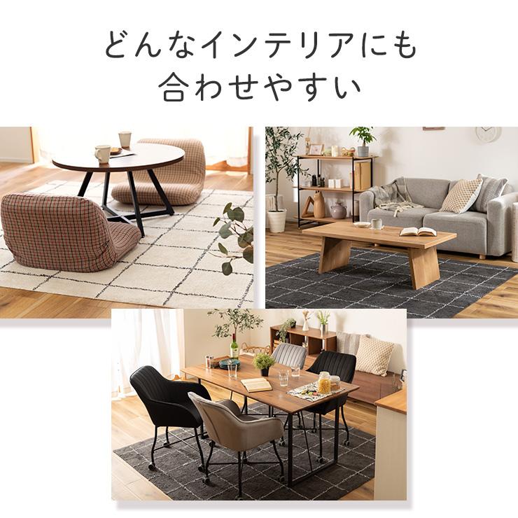 ラグマット TTR-183 W185×D185 2.3畳 インテリアラグ ラグ マット 絨毯