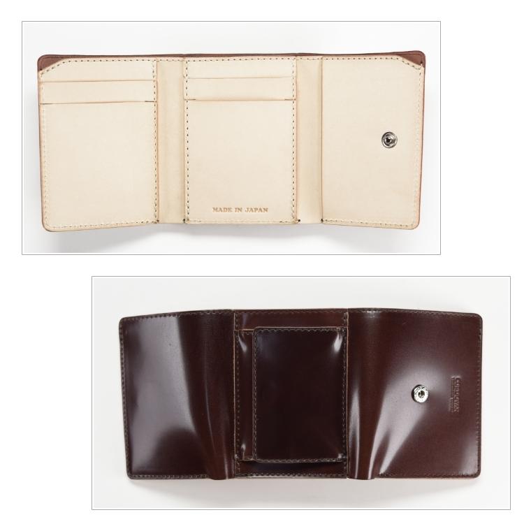 CORDOVAN オイルコードバン 財布 三つ折り財布 : FRERES - 通販