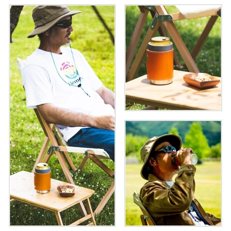 栃木レザー タンブラー 缶ホールドサーモタンブラー ジーンズ 本革