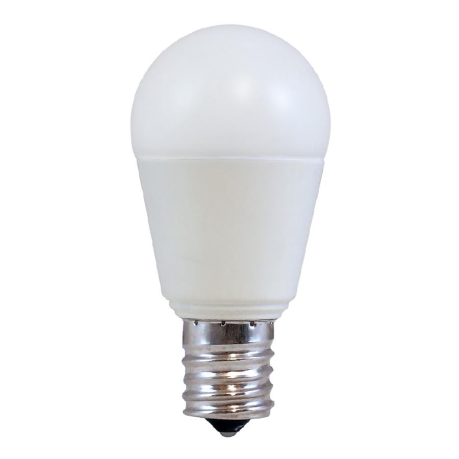 LED電球 E17口金 60W相当 調光器対応 小形電球 広配光タイプ 電球色