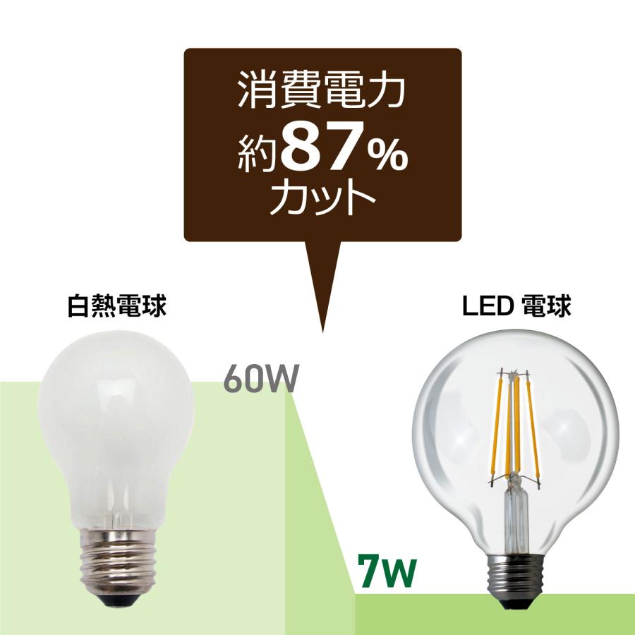 LED電球 E26口金 60W相当 一般電球形 全方向タイプ 昼白色（810