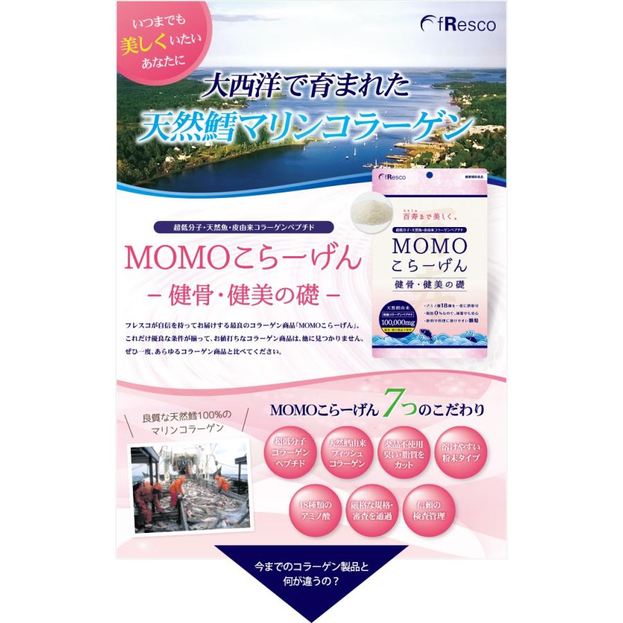 MOMOこらーげん 30日分/天然鱈の超低分子フィッシュコラーゲン MOMOこらーげん 30日分/天然鱈の超低分子フィッシュコラーゲン