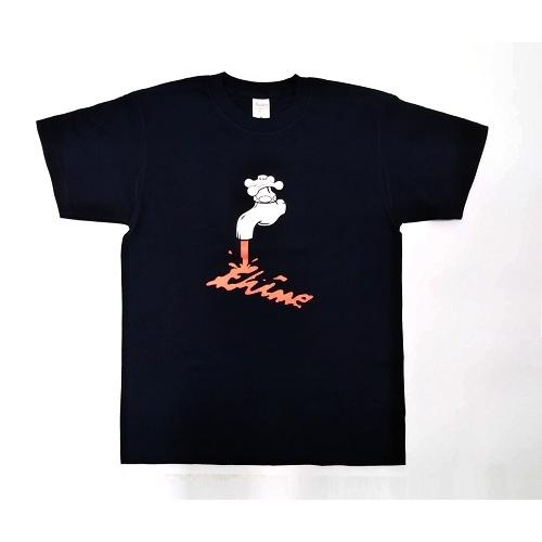 お土産Tシャツ 愛媛 蛇口みかんTシャツ（紺） 男女兼用 : fresh
