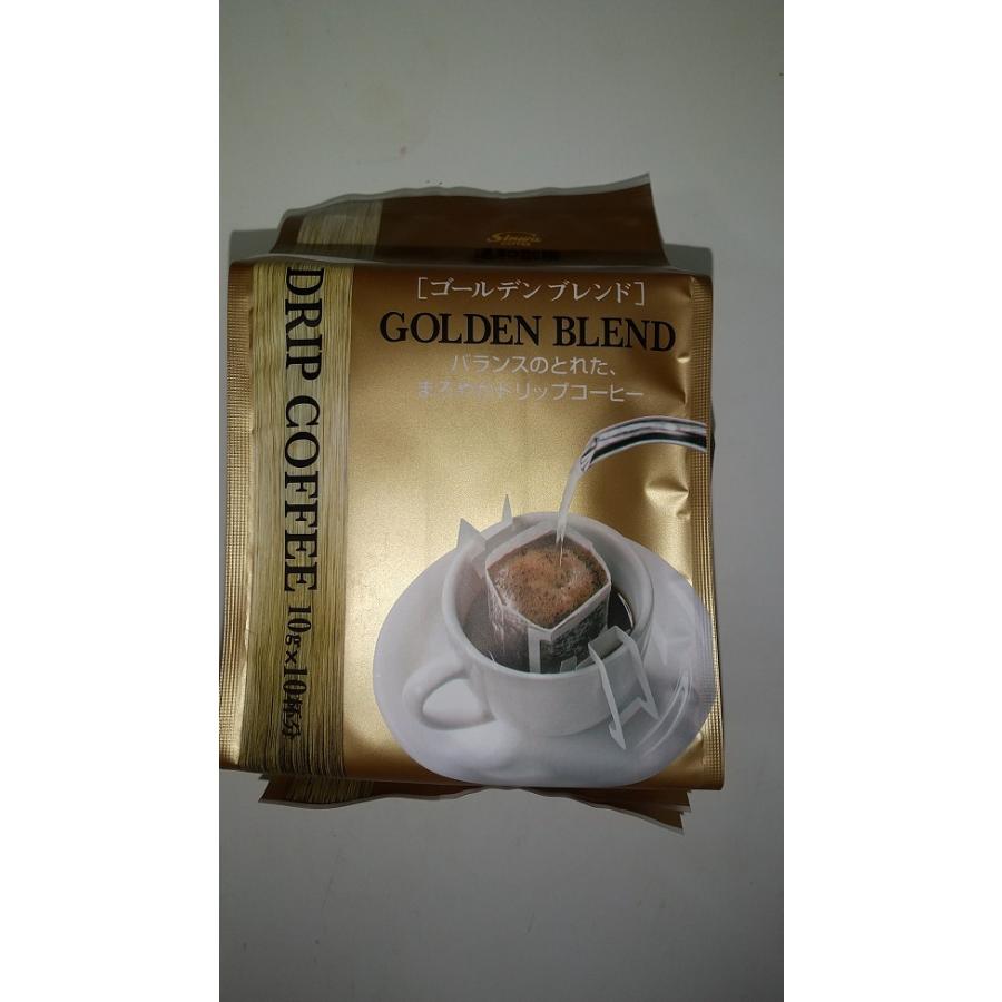 進和珈琲 ドリップコーヒー ゴールデンブレンド 7gX8杯分X10袋 : fresh