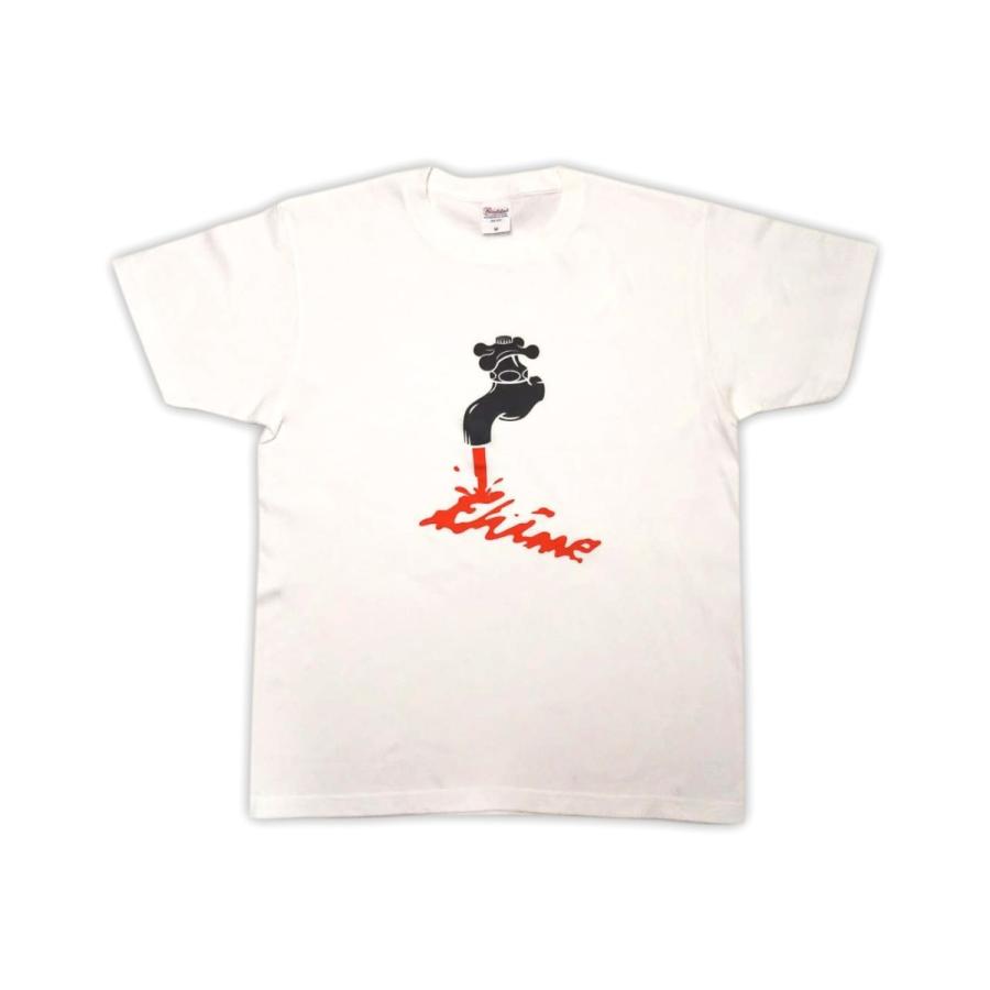 お土産Tシャツ 愛媛 蛇口みかんTシャツ（白） 男女兼用 : fresh
