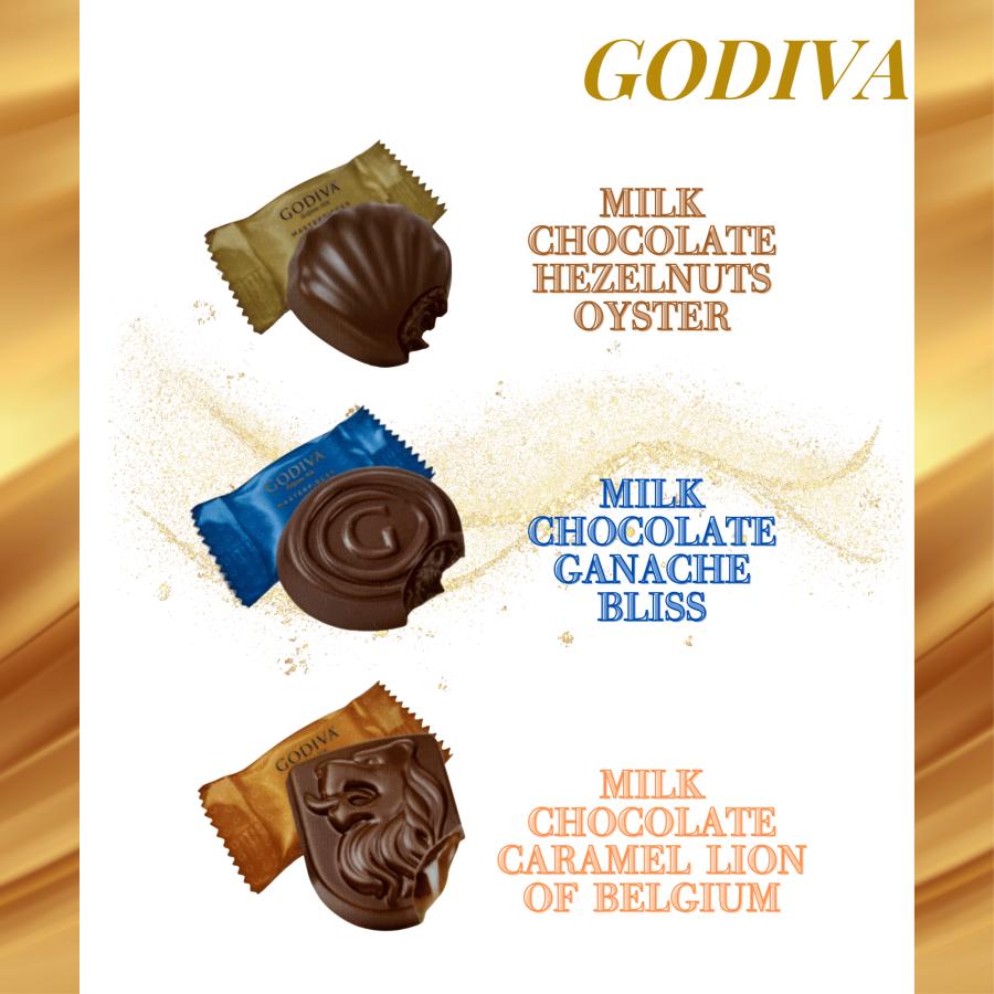 ゴディバ GODIVA マスターピース ミルクアソートメント XLバック