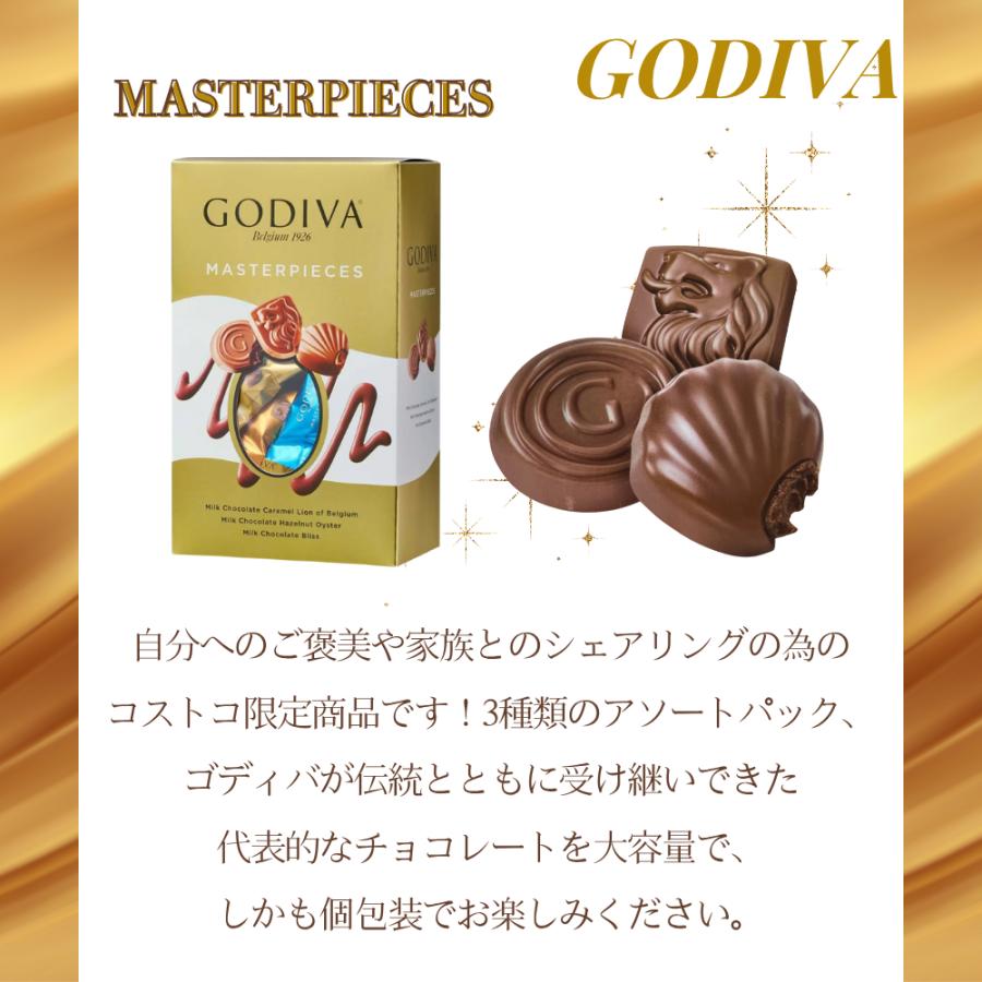 GODIVA マスターピース ミルクチョコレートアソート コストコ コストコの『ゴディバ マスターピース アソートボックス』は最近