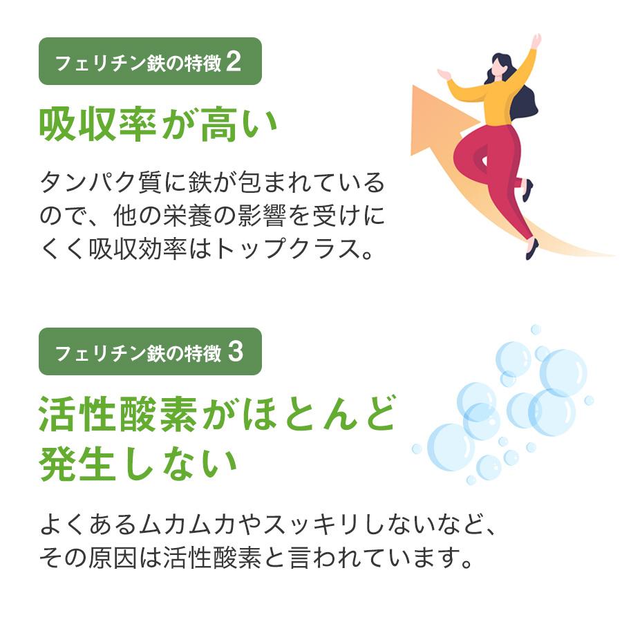 Lepeel Organics（レピールオーガニックス） フェリチン鉄 鉄分 サプリ