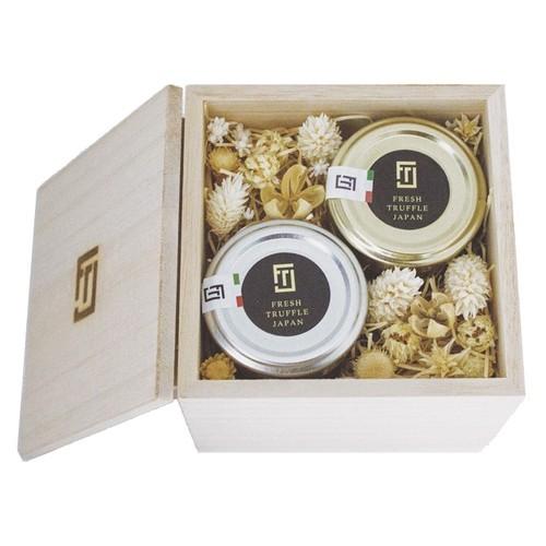 黒トリュフ塩と白トリュフバターのギフト : FRESH TRUFFLE JAPAN 黒トリュフ塩と白トリュフバターのギフト : FRESH TRUFFLE JAPAN