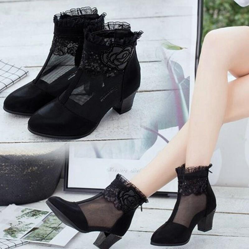 大人気 オープントゥ ブーツサンダル メッシュ レース レディース 靴 美脚ブーツ パンプス 結婚式 二次会 パーティー お呼ばれ ミュール サンダル 1805aegp347 Fresh Fashion 通販 Yahoo ショッピング