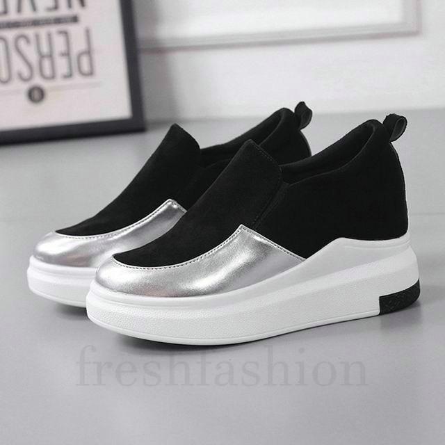 超人気 スリッポン スニーカー レディース インヒールスニーカー インヒール プラットフォーム シューズ インスタ映え 定番 格安 1808bw146 Fresh Fashion 通販 Yahoo ショッピング