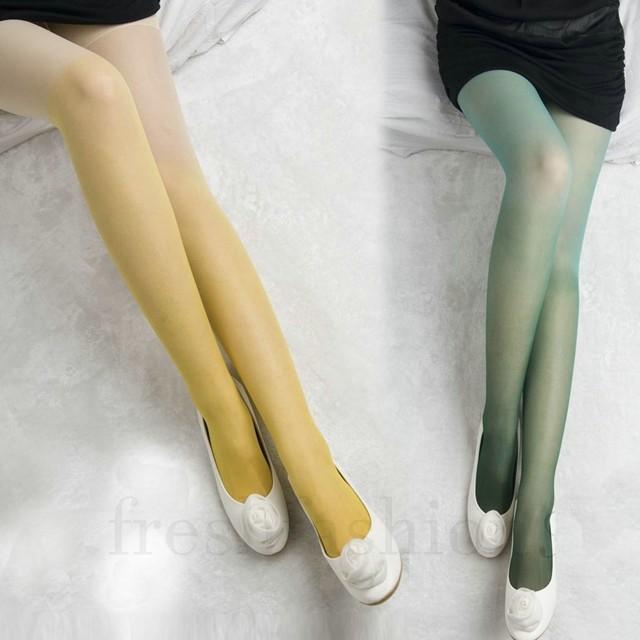 超人気 タイツ カラータイツ ストッキング レディース グラデーション 個性的 レディースタイツ ピンク ブルー イエロー 定番 格安 1808bw239 Fresh Fashion 通販 Yahoo ショッピング