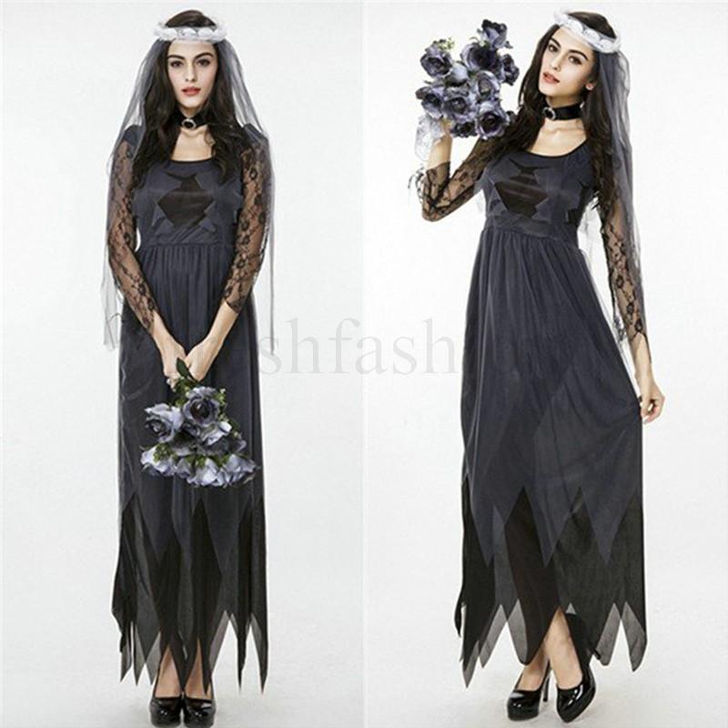 人気 ハロウィン衣装 コスプレ 大人用 コスチューム パーティー 女性 ホラー 怖い系 個性的 鬼の花嫁 ゾンビ 吸血鬼 魔女 悪魔衣装 ヴァンパイア 女性用 黒 1809cj8 Fresh Fashion 通販 Yahoo ショッピング
