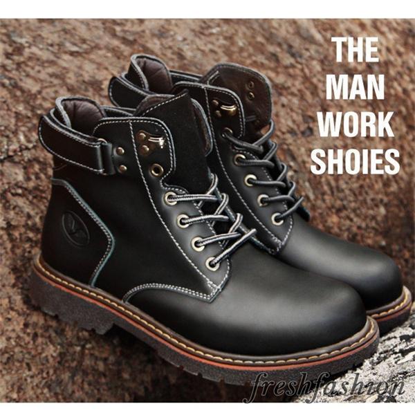 気質アップ 牛革 バイクブーツ メンズ 本革 ブーツ メンズ ブーツ ミリタリーブーツ エンジニア ワークブーツ