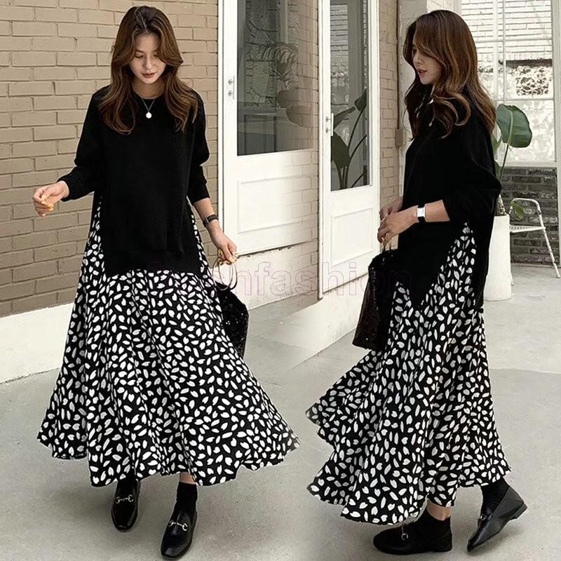 ワンピース レディース 40代 ワンピース 春秋 きれいめ マキシ丈ワンピースドレス上品 長袖 レースワンピース 黒 着痩せ 大人 Lady1p063 Fresh Fashion 通販 Yahoo ショッピング