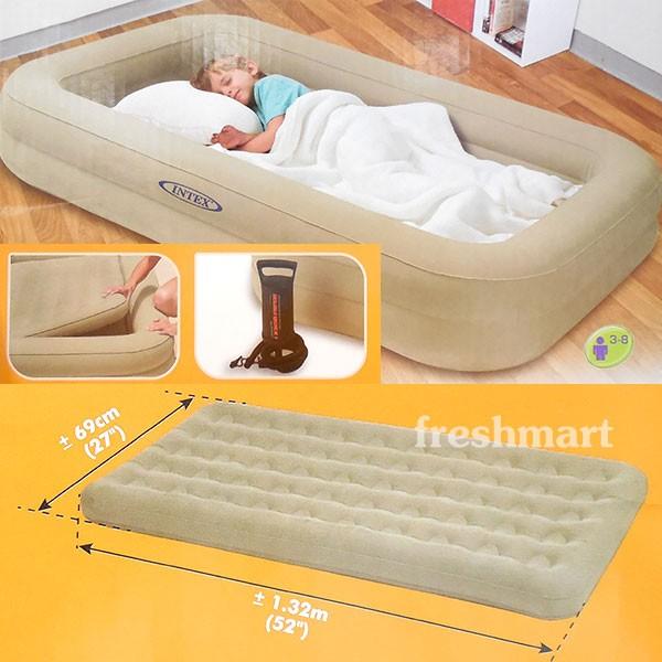 インテックス Intex キッズ用エアーベッド 168 107 25cm ポンプ 持ち運びバッグ付き 子供用エアベッド マットレスタイプ F578234 フレッシュマート 通販 Yahoo ショッピング