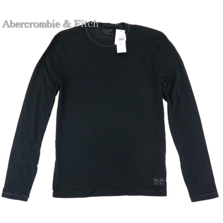 アバクロ Abercrombie amp; Fitch 裾ロゴ 363 ロンT 黒 64％以上節約 長袖Tシャツ 売れ筋がひ贈り物