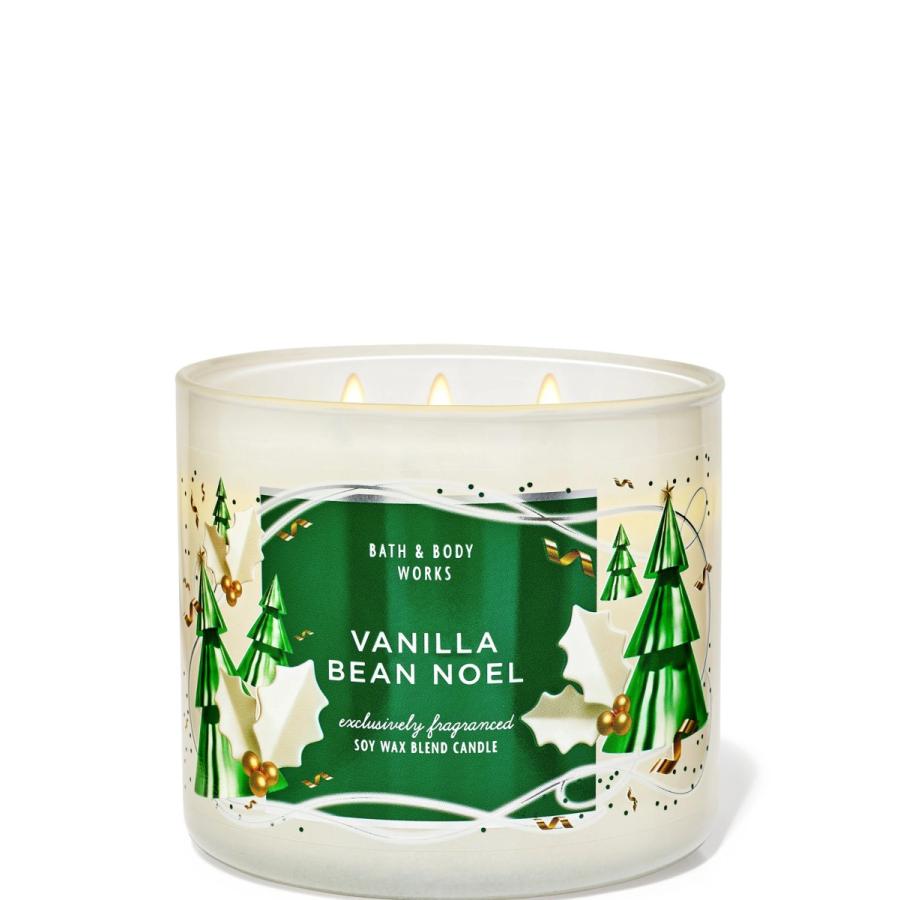 Bath & Body Works アロマキャンドル クリスマスの香り3種セット