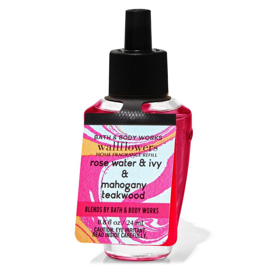 バス＆ボディワークス フレグランスリフィル ローズウォーター＆アイビー＆マホガニーティークウッド Bath & Body Works