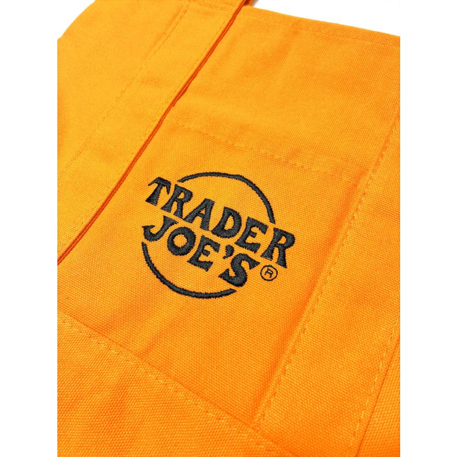TRADER JOE'S トレーダージョーズ ミニサイズ キャンバストート ハロウィン エコバッグ オレンジ 買い物袋 レジ袋 ショッピングバッグ | TRADER JOE'S | 01