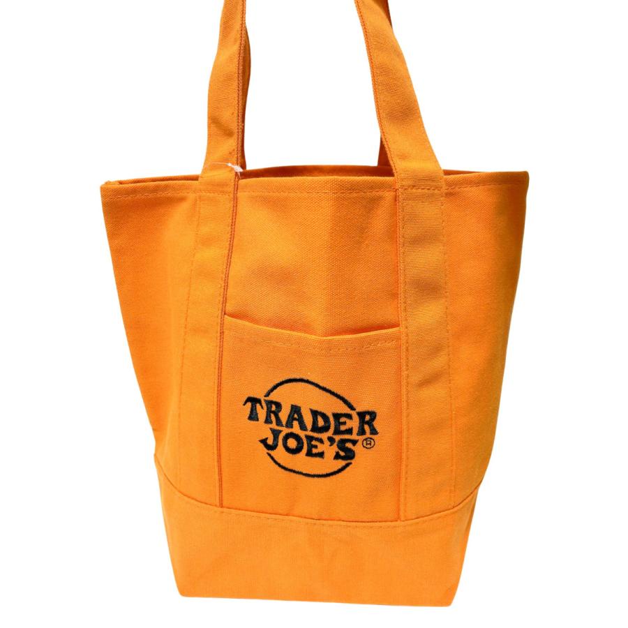 TRADER JOE'S トレーダージョーズ ミニサイズ キャンバストート ハロウィン エコバッグ オレンジ 買い物袋 レジ袋 ショッピングバッグ | TRADER JOE'S | 03