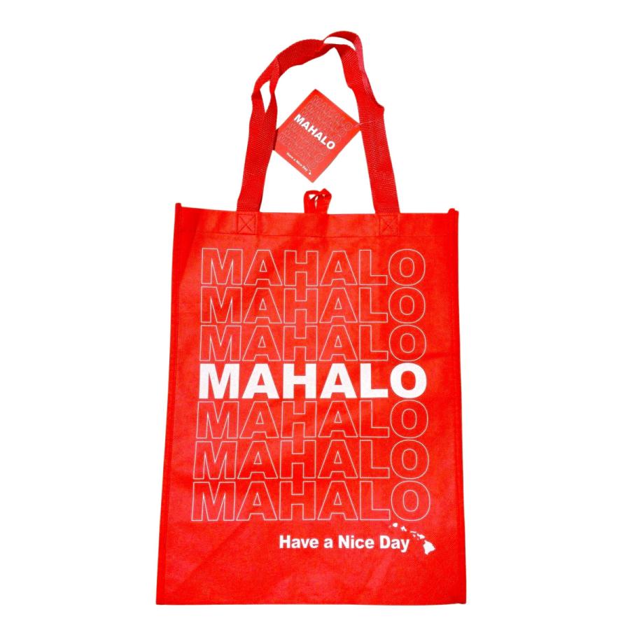 Target ターゲット ハワイ限定 エコバッグ トートバッグ 大容量 軽量 折りたたみ マハロ MAHALO スーパーバッグ ショッピングバッグ | Target