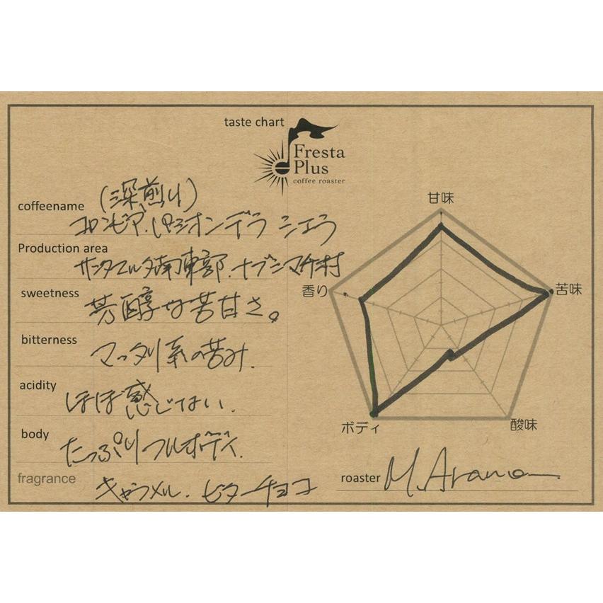 ドリップコーヒー コーヒー豆 コロンビア 深煎り 200g 珈琲豆 コーヒー粉 スペシャルティコーヒー パシオン デ・ラ・シエラ フレンチロースト |  | 08