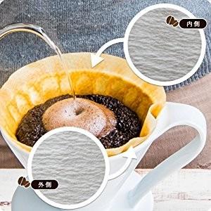 アバカ円すいコーヒーフィルター  02 （2〜4杯用） パルプ100％酸素漂白 100枚入 |  | 01