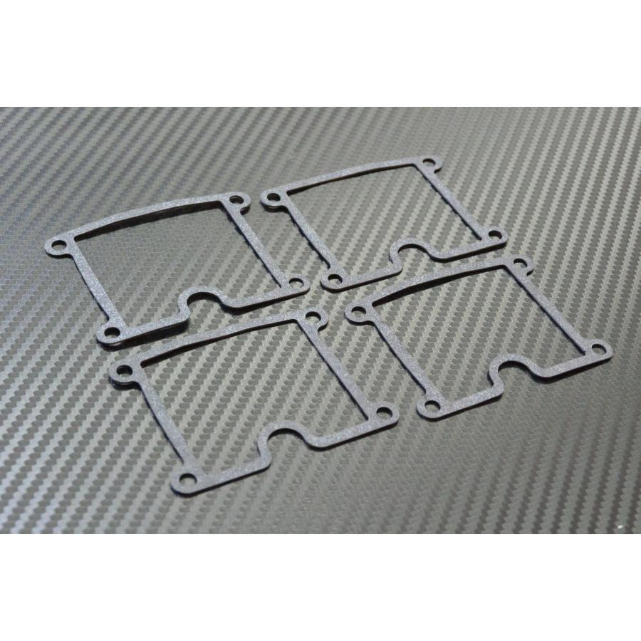 3 Z400FX Z550FＸ Z400J Z500FX キャブフロートチャンバーガスケット(4枚) キャブレターガスケット | 