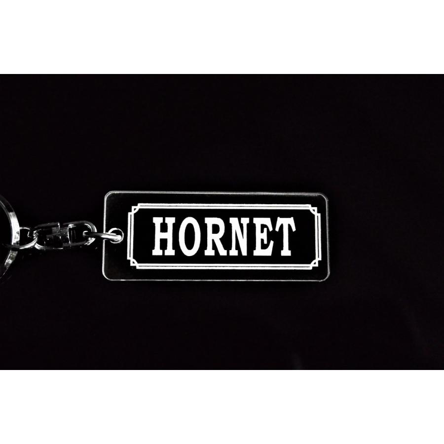 パーツ Hornet250 A-871 HORNET アクリル製 クリア 2重リング キーホルダー ホーネット