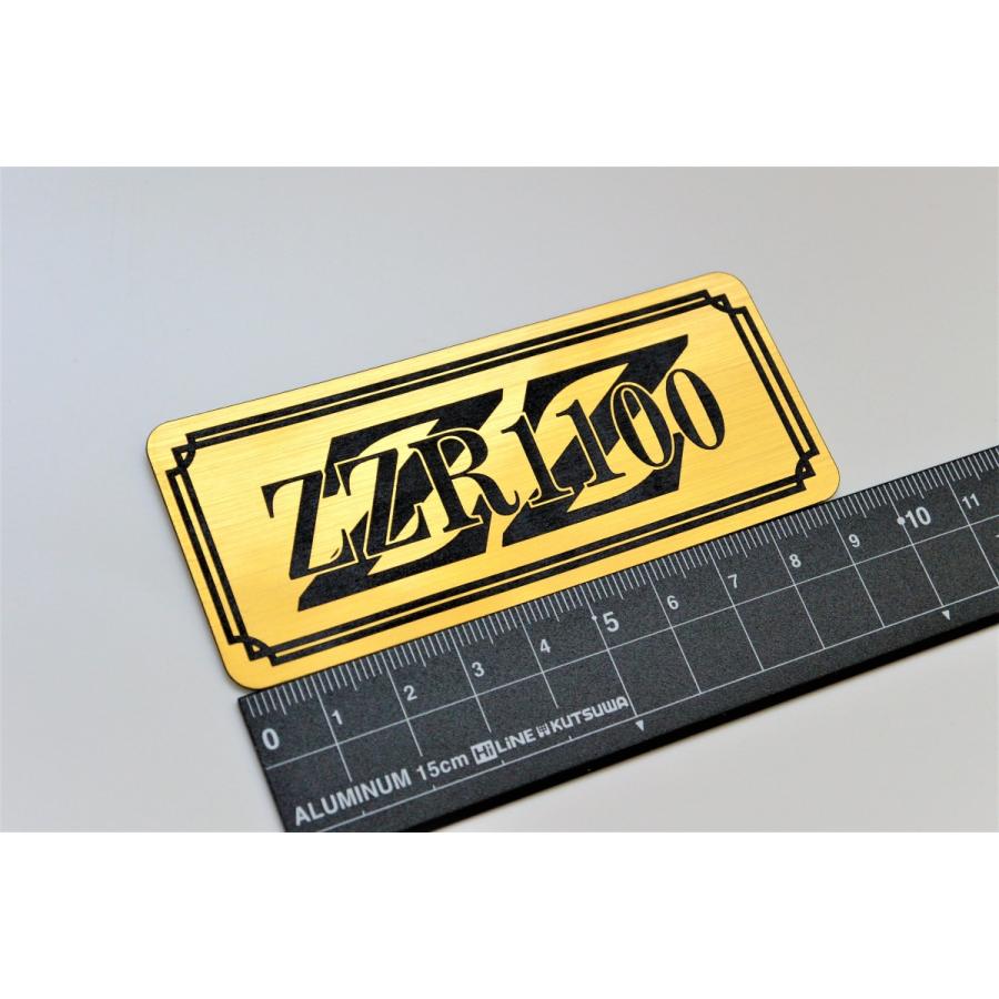 B-137-1 ZZR-1100 金/黒 オリジナル ステッカー ZZ-R1100 C D