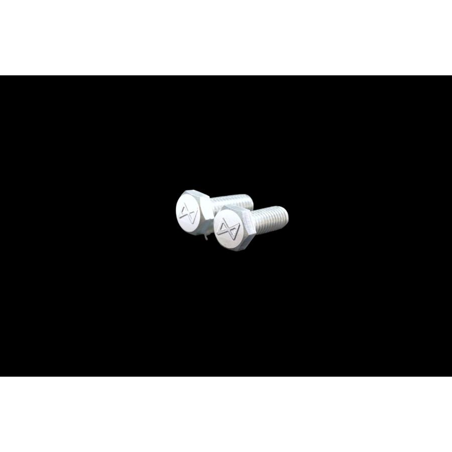 C-101 ダエグ 浮き文字 アルミ製 M6×16 2本1セット ナンバーボルト ZRX1200ダエグ フェンダーレス カスタム 等に |  | 01