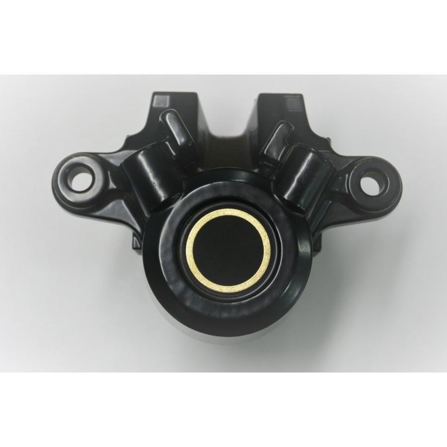 C-5 丸 黒/金 Z400FX E4 Z400GP Z550GP Z750GP キャリパー ステッカー