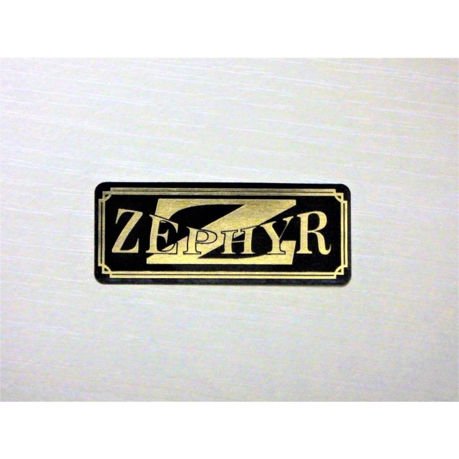 E-17-3 ZEPHYR 黒/金 オリジナルステッカー ゼファー1100 ゼファー750