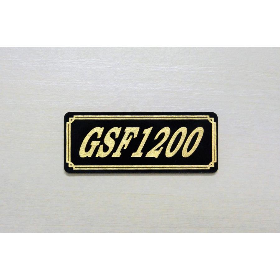 E-628-3 GSF1200 黒/金 オリジナル ステッカー スズキ タンク スイング 
