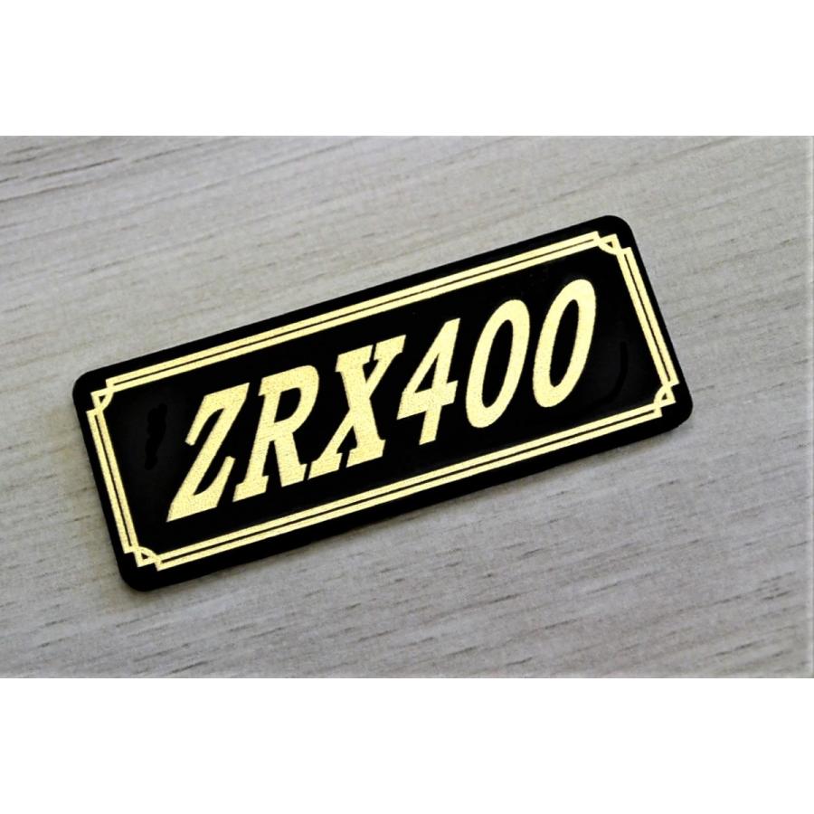 E-98-3 ZRX400 黒/金 オリジナルステッカー アンダーカウル ビキニ