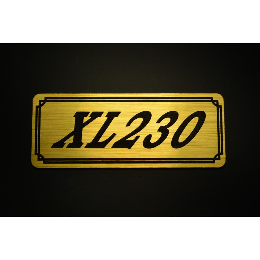 EE-248-1 XL230 金/黒 オリジナル ステッカー ホンダ BOX 風防