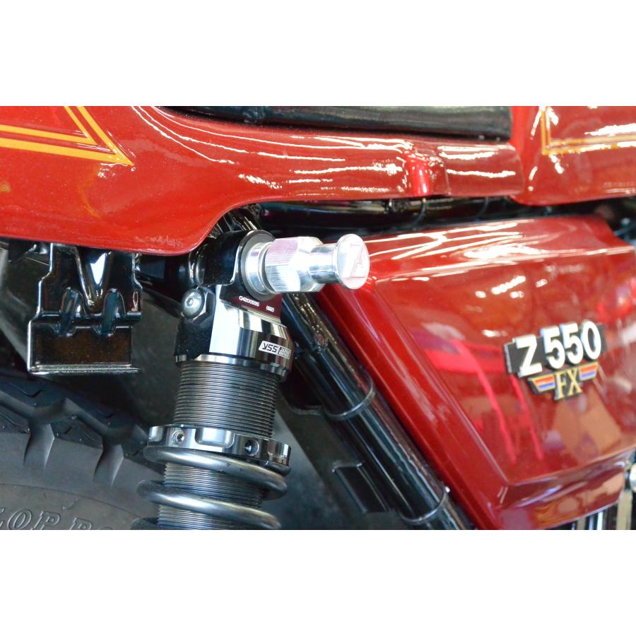 F-1 Z 浮き文字 M10×1.25 アルミ 荷掛けフック リアショック取付ナット Z400FX Z550FX Z500FX Z250FT Z400J | 