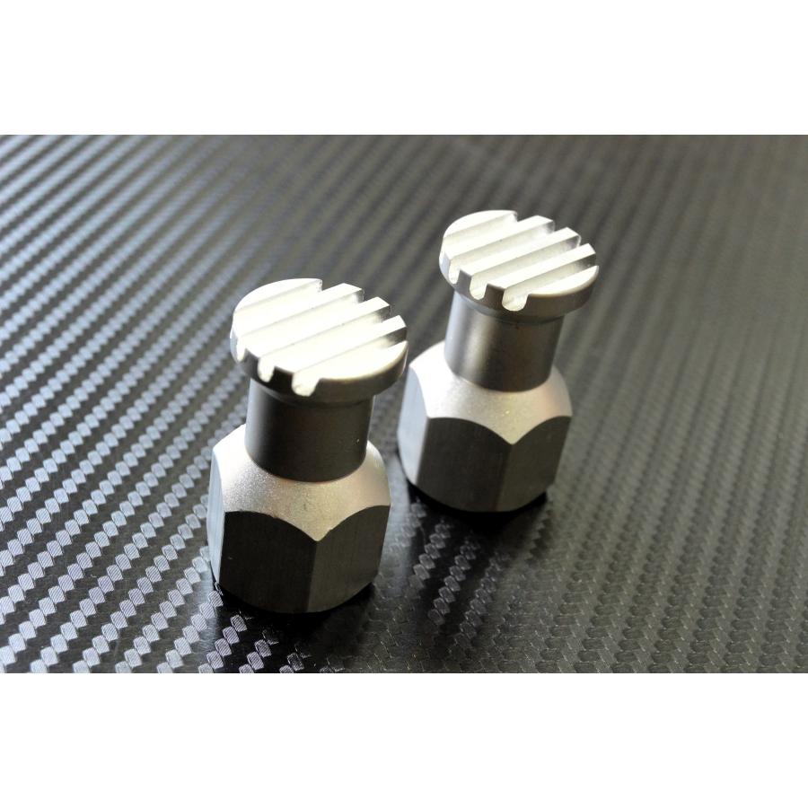 F-3 フィンタイプ M10×1.25 アルミ 荷掛けフック リアショック取付ナット Z400FX Z550FX Z500FX Z250FT Z400J カスタム パーツ |  | 03