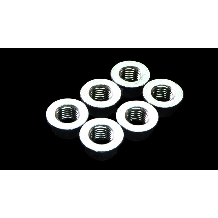 10-6 カワサキ ZX-4R/SE/ZX4RR リアスプロケットナット 6個セット