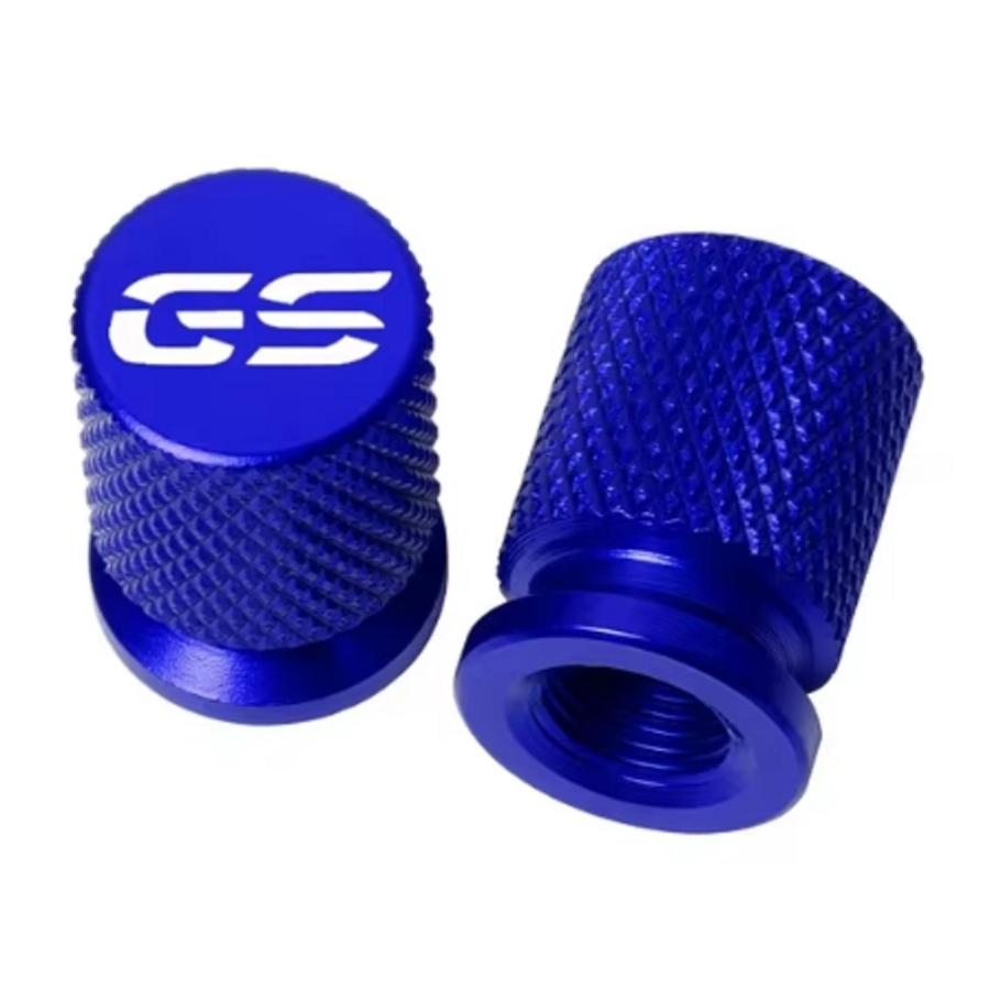 S-54 GS 青 GS1200SS GS750 GS400 GS50 エアーバルブキャップ パーツ 