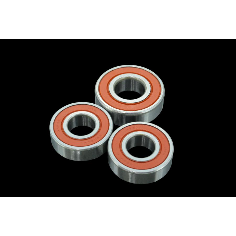 耐久性 LLU CB750F (RC04) 用 リアホイール＆ハブベアリングセット 3個