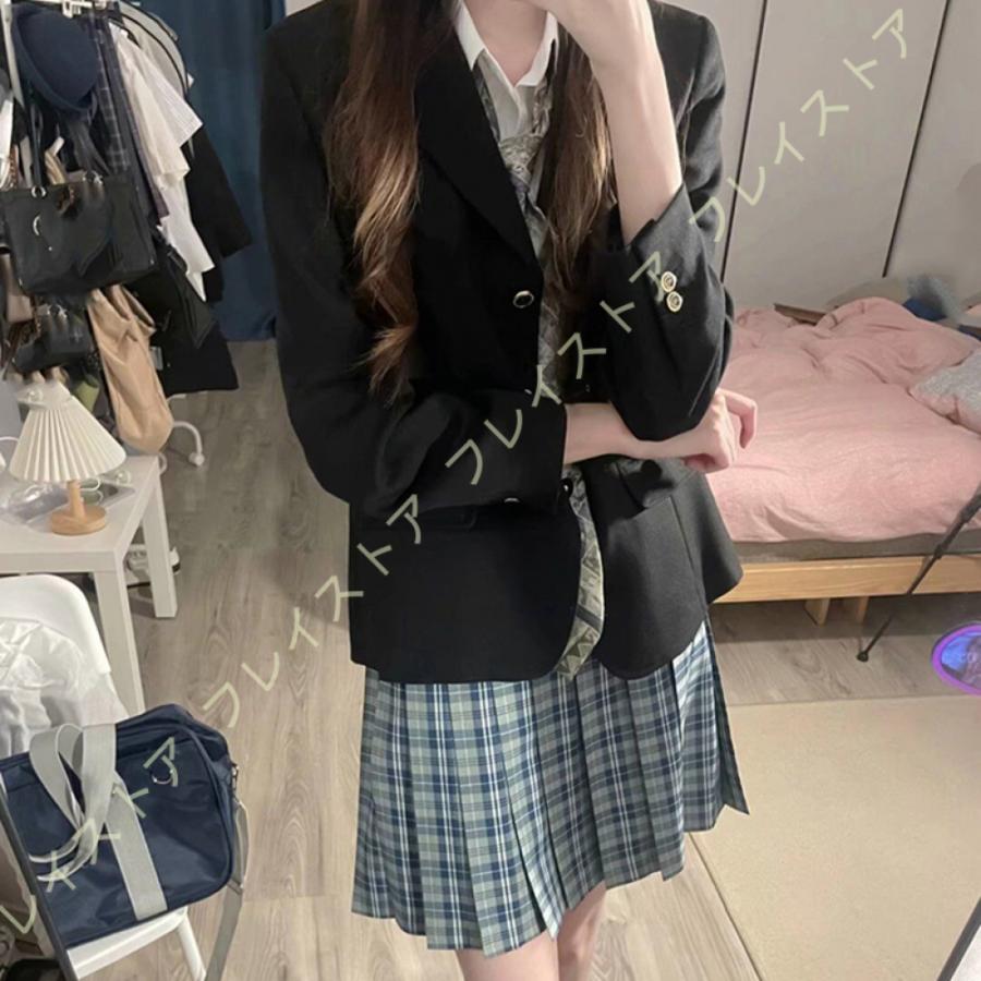 チェックスカート レディース ミニスカート Aライン スクールスカート オシャレ 膝丈 制服 裏地付き オフイス 普段着 制服 インナー付き ハイウェスト 美脚｜freystore｜12